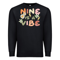 Black nine is a vibe Premium Sweatshirt - MaliasSmallBusiness