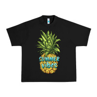 Black summer vibes pineapple Urban Heavy Tee - BarkalooDesign