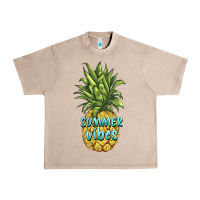 French Oak summer vibes pineapple Urban Heavy Tee - BarkalooDesign