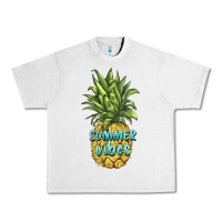Lunar Rock summer vibes pineapple Urban Heavy Tee - BarkalooDesign