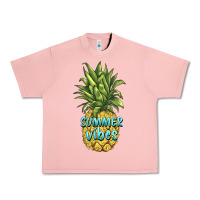 Salmon summer vibes pineapple Urban Heavy Tee - BarkalooDesign