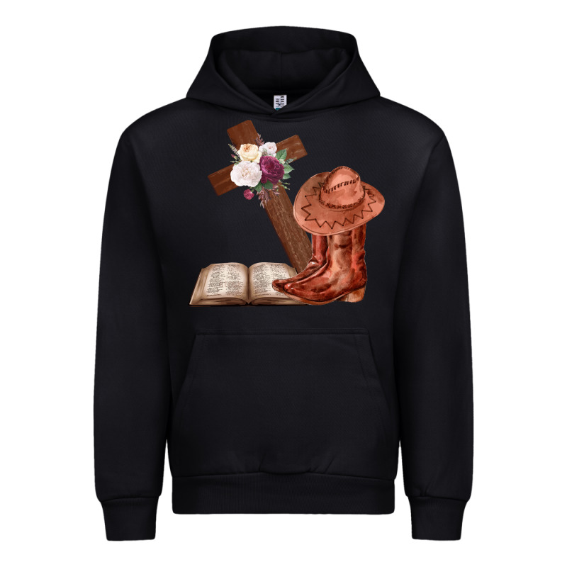 Boots With Bible And Cross Urban Hoodie by Bettercallsaul | Teevron