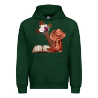 Forest Green Boots with Bible and cross Urban Hoodie - Bettercallsaul