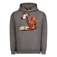 Pigment Tornado Boots with Bible and cross Urban Hoodie - Bettercallsaul