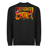Black firefighter mom Heavyweight Sweatshirt - Zillion Design Studio