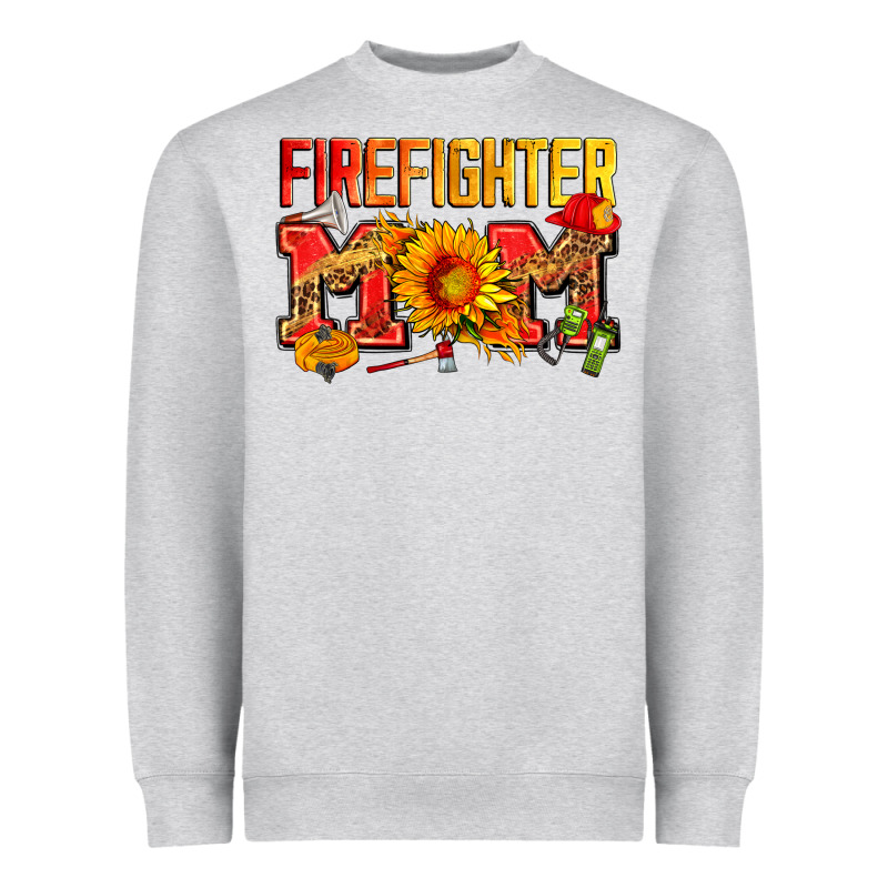 Firefighter Mom Heavyweight Sweatshirt by Zillion Design Studio | Teevron