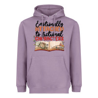 Lavender emotionally attached to fictional characters Heavyweight Hoodie - MaliasSmallBusiness
