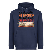 Navy emotionally attached to fictional characters Heavyweight Hoodie - MaliasSmallBusiness