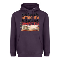 Plum emotionally attached to fictional characters Heavyweight Hoodie - MaliasSmallBusiness