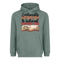 Sage emotionally attached to fictional characters Heavyweight Hoodie - MaliasSmallBusiness