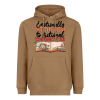 Toasted Coconut emotionally attached to fictional characters Heavyweight Hoodie - MaliasSmallBusiness