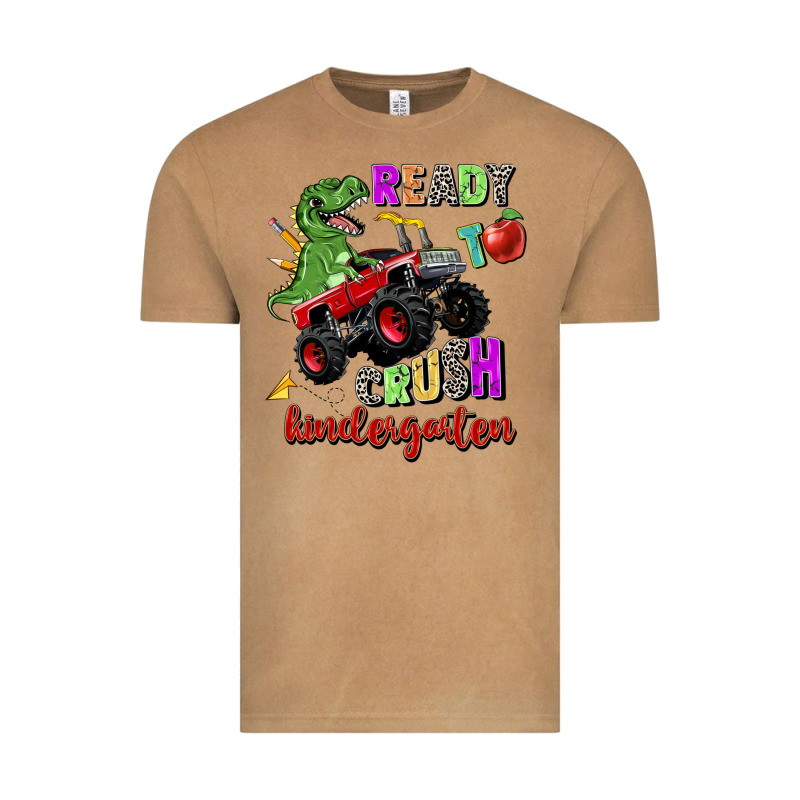 Ready To Crush Kindergarten Vintage Tee by Zillion Design Studio | Teevron