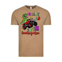 Vintage Coffee ready to crush kindergarten Vintage Tee - Zillion Design Studio
