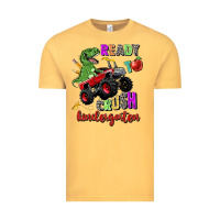 Vintage Mustard ready to crush kindergarten Vintage Tee - Zillion Design Studio