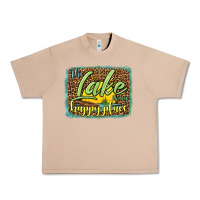 Burro the lake is my happy place Urban Heavy Tee - HRA Design Shop