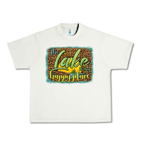 Pistachio the lake is my happy place Urban Heavy Tee - HRA Design Shop