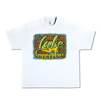 White the lake is my happy place Urban Heavy Tee - HRA Design Shop