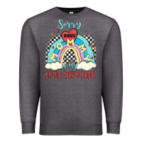 Charcoal Heather sorry boys mommy is valentine Premium Sweatshirt - MaliasSmallBusiness
