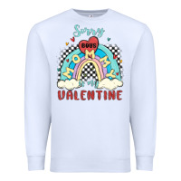 White sorry boys mommy is valentine Premium Sweatshirt - MaliasSmallBusiness