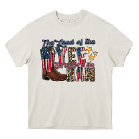 Cream the land yee the home of the haw Heavy Core Tee - RacoonDesign