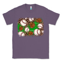 Lavender baseball glove background Classic Tee - JahusDesignShop