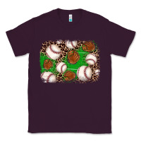 Plum baseball glove background Classic Tee - JahusDesignShop