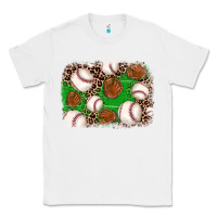 White baseball glove background Classic Tee - JahusDesignShop