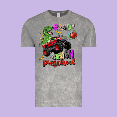 Ready To Crush Preschool Vintage Tee Designed By Zillion Design Studio