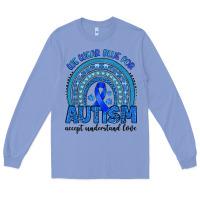 Colony Blue we wear blue for autism accept understand love Long Sleeve Tee - Artiststas