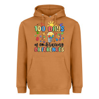 Meerkat 100 days of embracing differences Heavyweight Hoodie - MaliasSmallBusiness