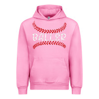 Fuchsia Pink BALLER Urban Hoodie - Bettercallsaul