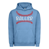 Pigment Pebble Blue BALLER Urban Hoodie - Bettercallsaul
