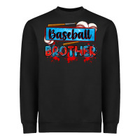 Black baseball brother Heavyweight Sweatshirt - Zillion Design Studio