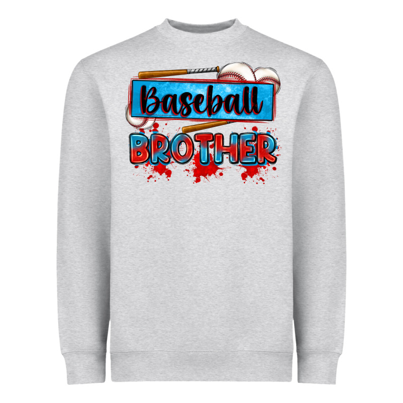 Baseball Brother Heavyweight Sweatshirt by Zillion Design Studio | Teevron