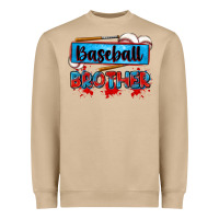 Mushroom baseball brother Heavyweight Sweatshirt - Zillion Design Studio