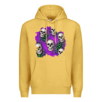 Antique Gold halloween patch 2 Premium Hoodie - BundleAndBundleShop
