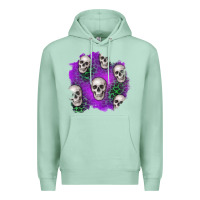Seafoam halloween patch 2 Premium Hoodie - BundleAndBundleShop
