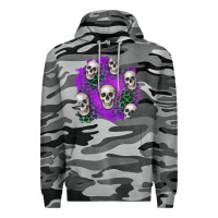 Slate Camo halloween patch 2 Premium Hoodie - BundleAndBundleShop