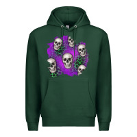 Sports Green halloween patch 2 Premium Hoodie - BundleAndBundleShop