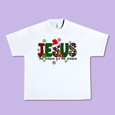 Jesus The Season For The Season Urban Heavy Tee Designed By Cowhidedigitalart