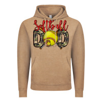 Vintage Coffee softball dad Vintage Hoodie - Zillion Design Studio