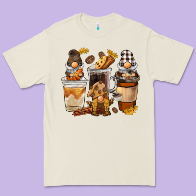 Coffee Gnome Premium Tee Designed By Barkaloodesign