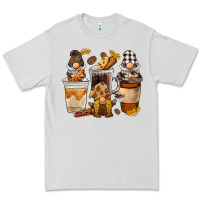 Dove Grey Coffee gnome Premium Tee - BarkalooDesign