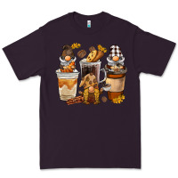 Plum Coffee gnome Premium Tee - BarkalooDesign