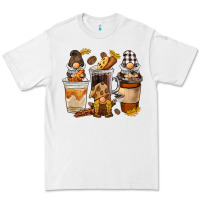 White Coffee gnome Premium Tee - BarkalooDesign