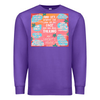 Purple sarcastic quotes Premium Sweatshirt - MaliasSmallBusiness