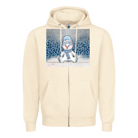 Sandshell winter snowman Zipper Hoodie - AdoDesignShop
