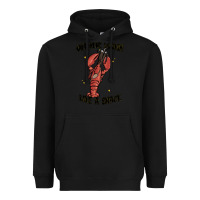 Black out here lookin like a snack boujee Heavyweight Hoodie - MaliasSmallBusiness