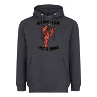 Smoke out here lookin like a snack boujee Heavyweight Hoodie - MaliasSmallBusiness