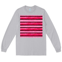 Moon Dust valentines day zebra stripes seamless pattern Long Sleeve Tee - BundleAndBundleShop